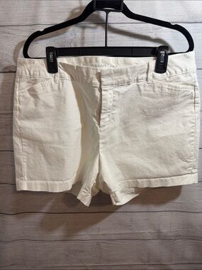 Old Navy Cream Pixie Cuffed Shorts